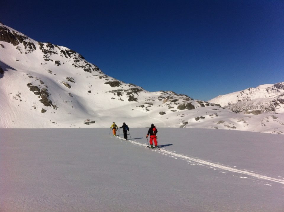 Ski Touring on Spearhead Range Whistler BC