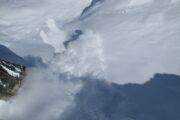 Avalanche Control Bombing Mission Powder Cloud