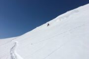 Slaying the pow on Spearhead Range Ski Traverse