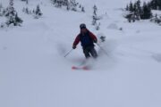 Iago powder skiing!